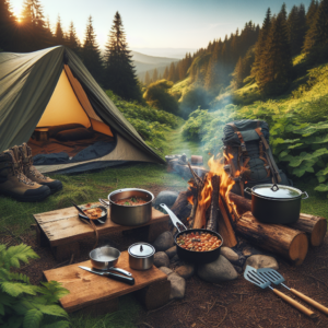 Madlavning på telttur: En guide til lækre måltider under åben himmel
